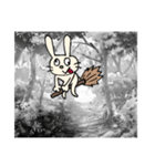 主人公うさぎ（個別スタンプ：7）