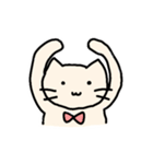 ゆるいねこのスタンプ(かわいい)（個別スタンプ：4）