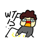 さえないメガネ男子のスタンプ第二弾（個別スタンプ：17）