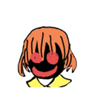 ちょっとうえからめせんのお人形さん（個別スタンプ：8）