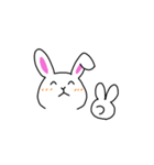 てれやなうさぎ（個別スタンプ：2）