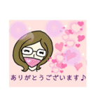マスク美人（個別スタンプ：9）