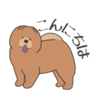 犬種いろいろリアルなタッチの敬語スタンプ（個別スタンプ：15）
