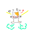 手描きねこの毎日（個別スタンプ：8）