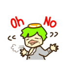 おカッパ熱血就活編！(LINEスタンプの日)（個別スタンプ：13）