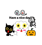 ハロウィンとひつじさん（個別スタンプ：15）