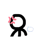 棒人(stick man)（個別スタンプ：10）
