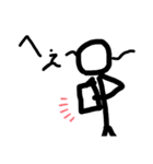 棒人(stick man)（個別スタンプ：11）