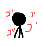 棒人(stick man)（個別スタンプ：20）