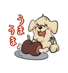 もちょもちょ！愛犬ジュリーちゃん（個別スタンプ：6）