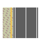 道路02（二車線・歩道付）（個別スタンプ：2）