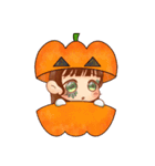 おばけちゃんず【ハロウィン】（個別スタンプ：3）