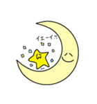 月くんと星くん（個別スタンプ：19）