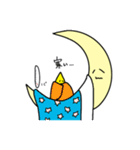 月くんと星くん（個別スタンプ：33）