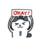 ねこ紳士【LINEスタンプの日】（個別スタンプ：17）