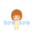 ちょびんな彼女'（個別スタンプ：2）