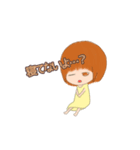 ちょびんな彼女'（個別スタンプ：22）