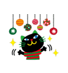 黒猫さんのChristmas【冬の挨拶など】（個別スタンプ：39）