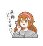 にぎやかな高校生たち（個別スタンプ：3）