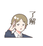 にぎやかな高校生たち（個別スタンプ：5）