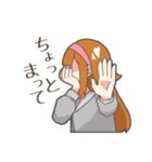 にぎやかな高校生たち（個別スタンプ：8）