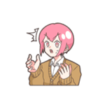 にぎやかな高校生たち（個別スタンプ：9）