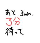 絵心無い人が描くやる気の無いスタンプ改③（個別スタンプ：1）