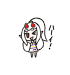 白鬼ハクラスタンプ（個別スタンプ：1）