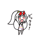 白鬼ハクラスタンプ（個別スタンプ：4）