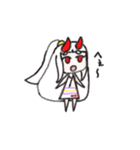 白鬼ハクラスタンプ（個別スタンプ：10）