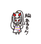 白鬼ハクラスタンプ（個別スタンプ：16）