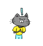 黒い猫大好き（個別スタンプ：6）