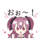 お茶目なくれないちゃん（個別スタンプ：3）