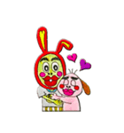 ブッチューワールド 2（個別スタンプ：3）