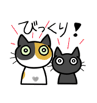 かわいいくつした猫とみけ猫のスタンプNo.8（個別スタンプ：31）