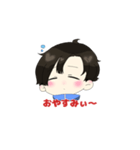 ジャージ男子の毎日（個別スタンプ：8）