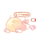 Theイラストのケモ耳な女の子（個別スタンプ：9）