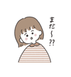 しあわせな日々（女の子）（個別スタンプ：3）