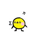シンプル かおちゃん（個別スタンプ：35）