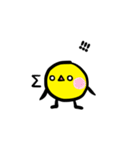 シンプル かおちゃん（個別スタンプ：36）