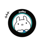 「のぼウサギ」nobo 22（個別スタンプ：40）