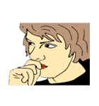 表情で訴える（個別スタンプ：14）