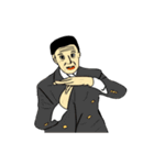 表情で訴える（個別スタンプ：17）