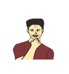 表情で訴える（個別スタンプ：27）