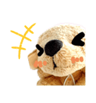 ぬいぐるみわんわんのスタンプ（個別スタンプ：14）