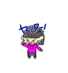 小学生スタンプ（おかっぱ女子①）（個別スタンプ：15）