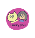 英語の練習②（個別スタンプ：4）