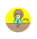 ちび忍者何食べる？（個別スタンプ：15）