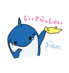 コアラとサメの不思議な仲間たち5 あいさつ（個別スタンプ：8）