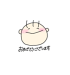 3本髪くん敬語バージョン（個別スタンプ：3）